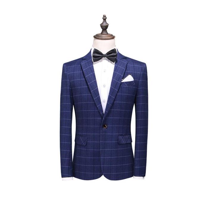 Men Slim Business Formal Suit 3Pcs Set