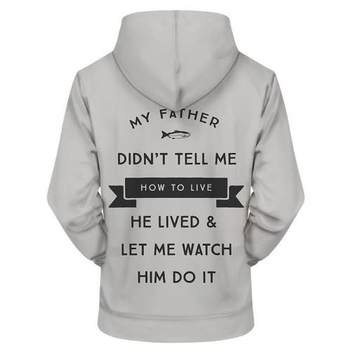 A Teaching Father 3D Sweatshirt Hoodie Pullover