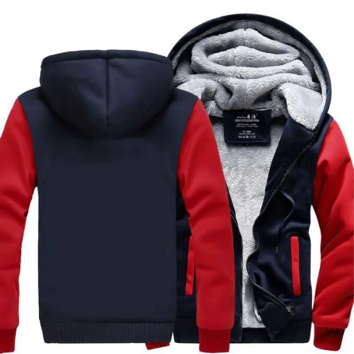 Men'S Multicolor Fashion Fleece Ourterwear Hoodies
