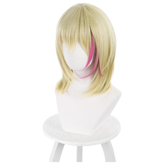 Wonder Egg Priority Kawai Rika Heat Resistant Synthetic Hair Carnival Halloween Party Props Cosplay Wig