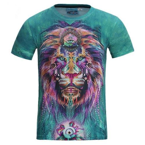 Spiritual Awarness Lion Shirt