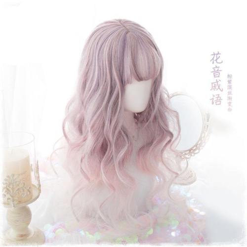 Pink Ethereal Wavy Wig