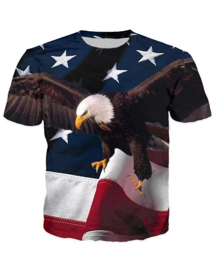 Flying Eagle Usa Freedom T-Shirt