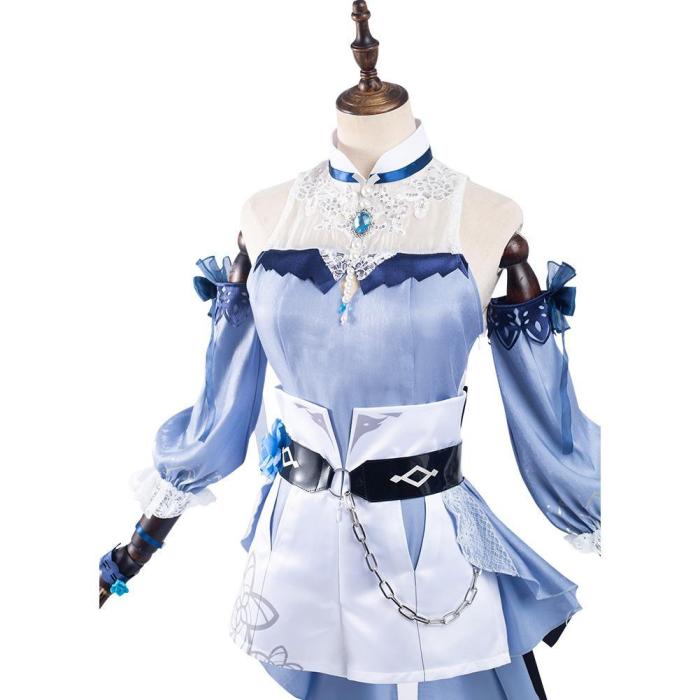 Genshin Impact Qin Swimwear Outfits Halloween Carnival Suit Cosplay Costume