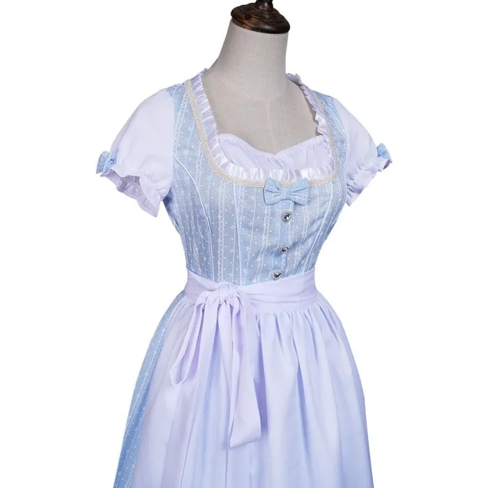Movie The Wizard Of Oz Dorothy Gale Maid Dress Outfits Halloween Carnival Suit Cosplay Costume