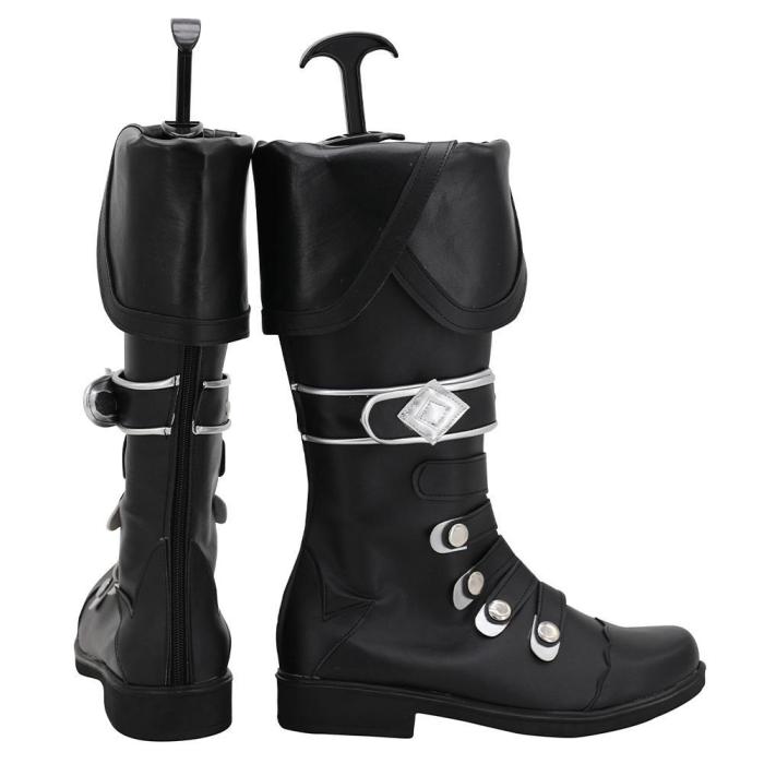 Game Genshin Impact Diluc Ragnvindr Boots Halloween Costumes Accessory Cosplay Shoes