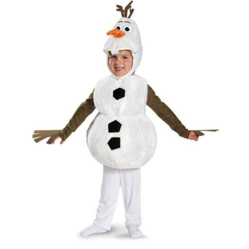 Frozen 2 Snowman Olaf Plush Adorable Child Halloween Cosplay Costume