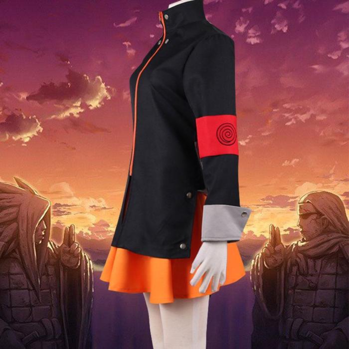 Female Uzumaki Naruto From Naruto Halloween Cosplay Costume
