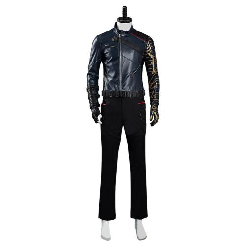 The Falcon And The Winter Soldier Bucky Barnes Halloween Carnival Suit Cosplay Costume