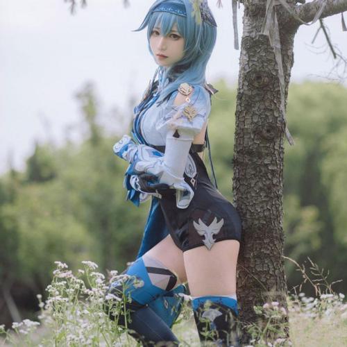 Genshin Impact Eula Cosplay Costume