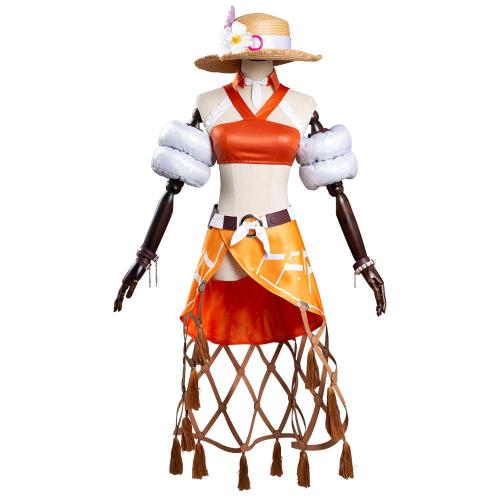 Game Overwatch Ow  Ashe Summer Skin Shirt Pants Outfits Halloween Carnival Suit Cosplay Costume