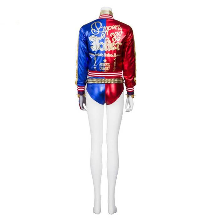 Suicide Squad Harley Quinn Cosplay Costume Outfit Set