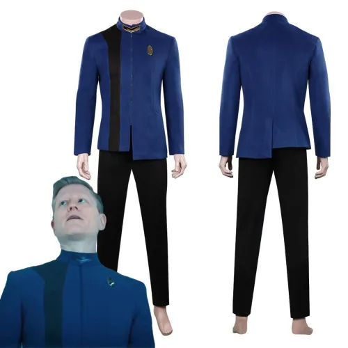 Star Trek: Discovery Season 4 Blue Uniform Outfits Halloween Carnival Suit Cosplay Costume