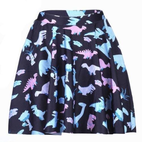 Pastel Dino Skirt
