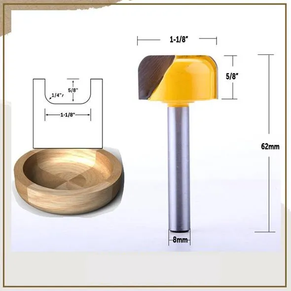 Bowl Template Router Bit