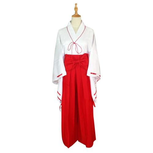 Anime Inuyasha Kikyo Outfits Halloween Carnival Suit Cosplay Costume