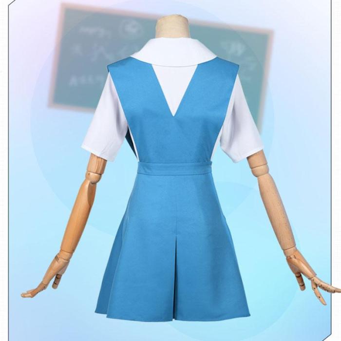 Eva Neon Genesis Evangelion Asuka Langley Sohryu School Uniforms Cosplay Costume