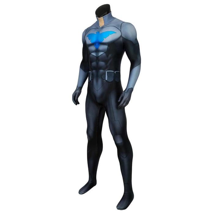 Nightwing Son Of Batman Jumpsuit Cosplay Costume -