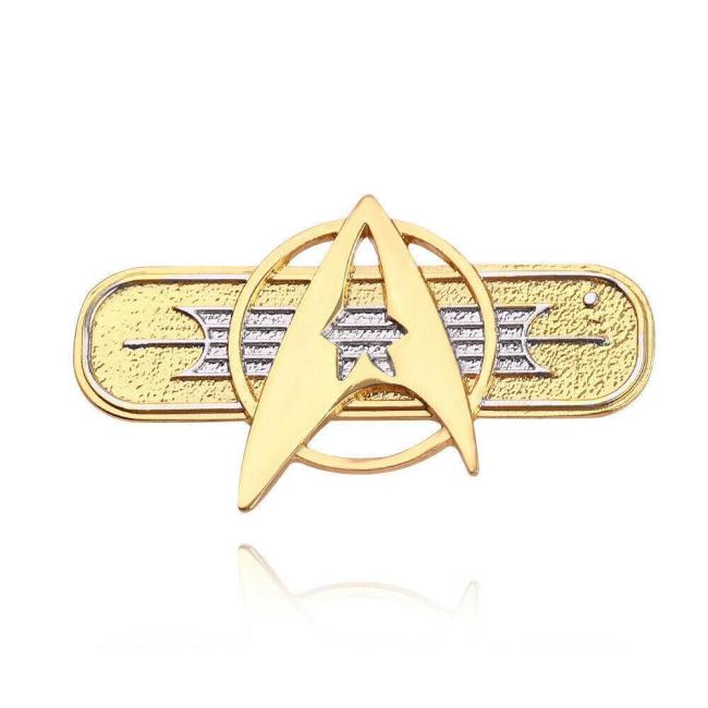 Star Trek The Original Series Tos Captain Kirk Starfleet Pin Brooch Badge