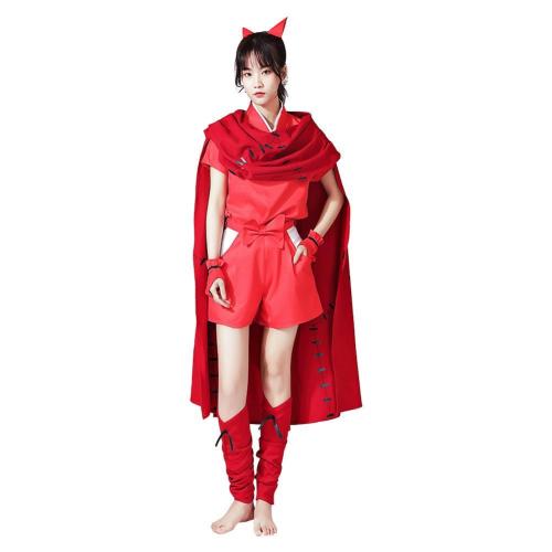 Yashahime: Princess Half-Demon Moroha Cloak Outfits Halloween Carnival Suit Cosplay Costume