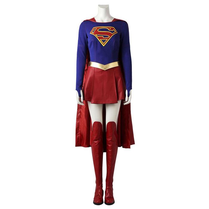 Kara Danvers Supergirl Cosplay Costume - No Boots
