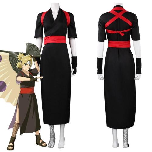Anime Naruto·Nara Temari Halloween Carnival Suit Cosplay Costume