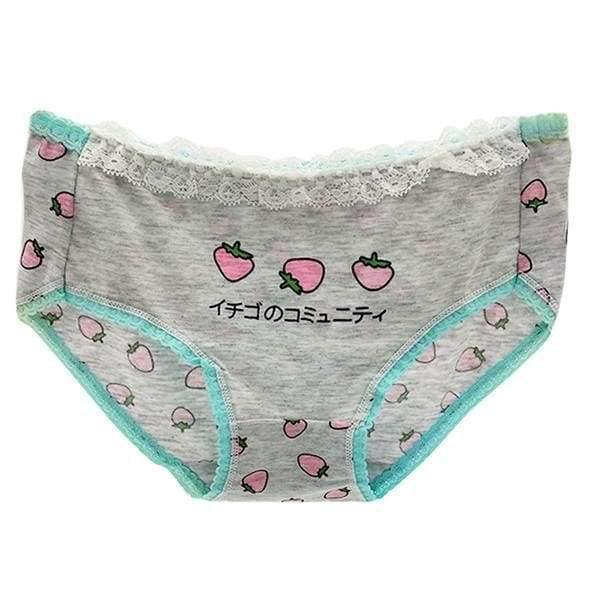 Pastel Strawberry Undies