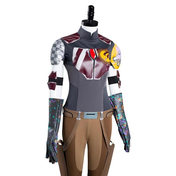 Star Wars Sabine Wren Outfits Halloween Carnival Suit Cosplay Costume