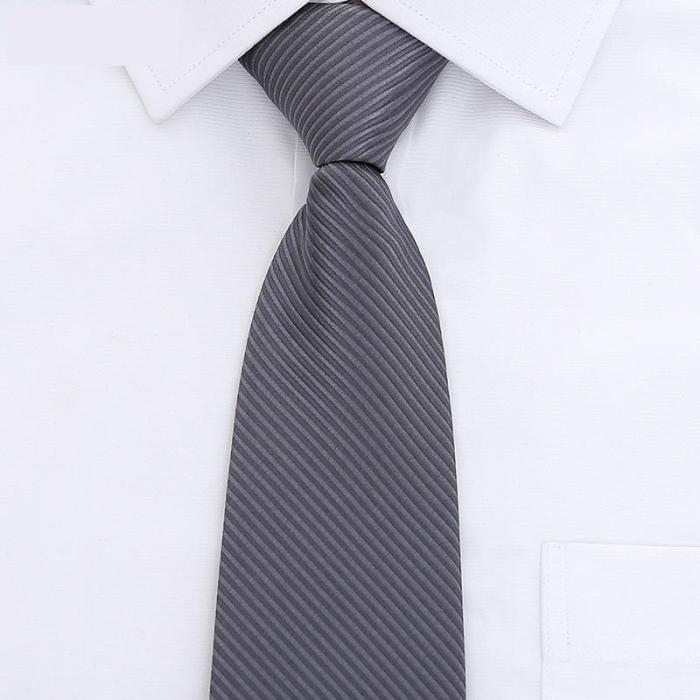 Business Stripe Cotton Casual Tie