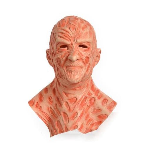 Cosmask Halloween Realistic Adult Party Costume Horror Mask Deluxe Freddy Krueger Mask Scary  Carnival Cosplay  Mask