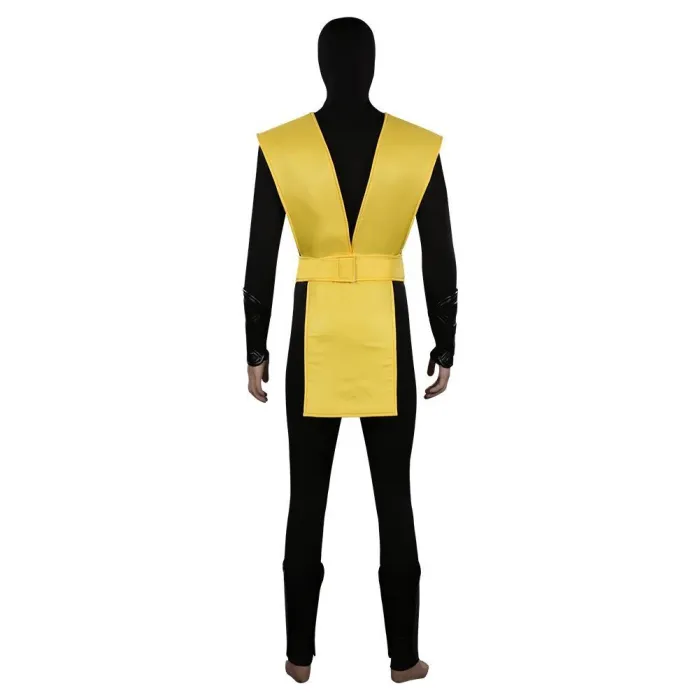 Mortal Kombat Scorpion Outfits Halloween Carnival Suit Cosplay Costume
