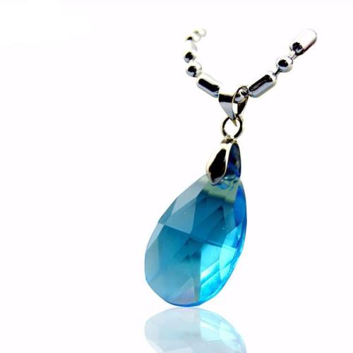 Sword Art Online Blue Crystal Necklace