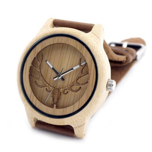 Bobo Bird™ Exclusive: Deer Wooden Watch V1