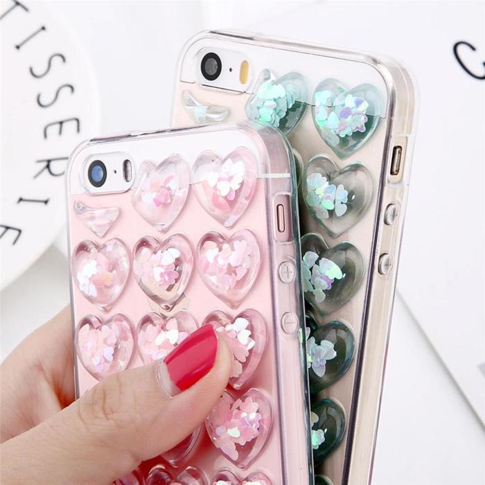 Bubbly Heart Phone Cases