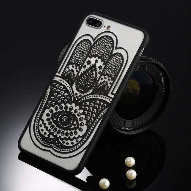 Black Flower Iphone Case