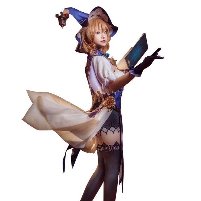 Genshin Impact Lisa Cosplay Costume