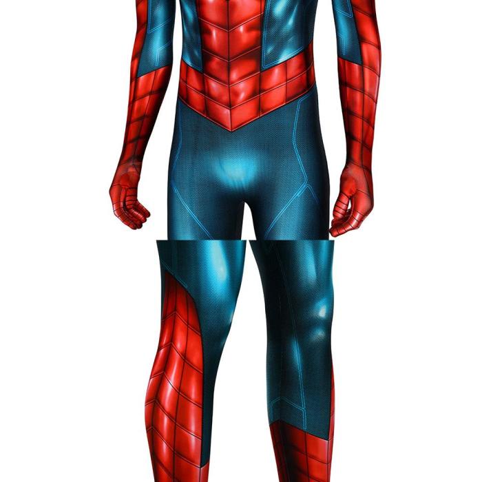 Spider-Man Peter Parker Armour-Mk Iv Suit Ps4 Spider-Man Jumpsuit Cosplay Costume -
