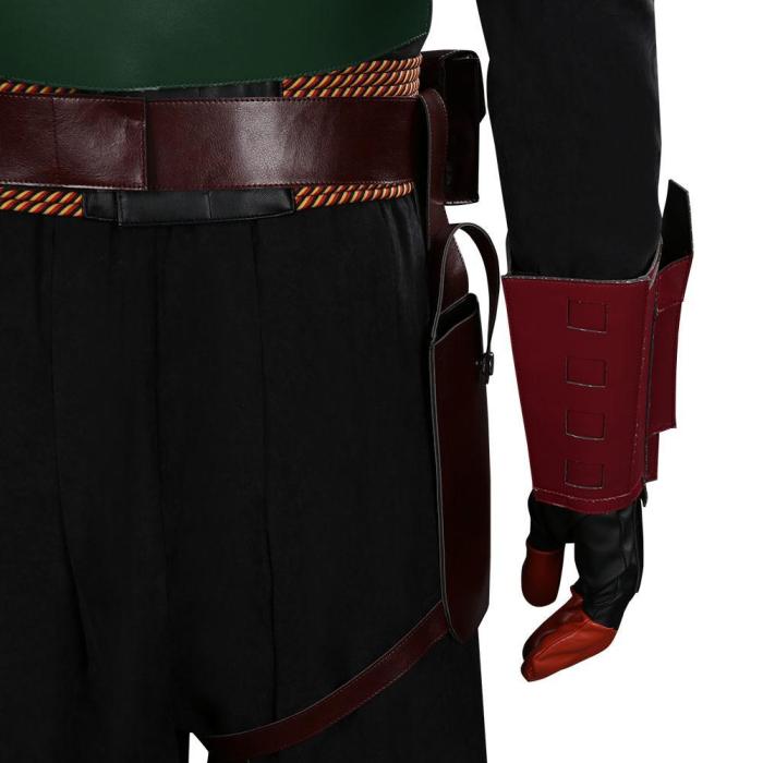 Mandalorian Boba Fett Outfits Halloween Carnival Suit Cosplay Costume
