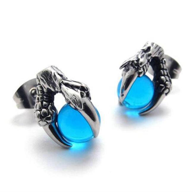 Dragon Claw Stainless Steel Earrings
