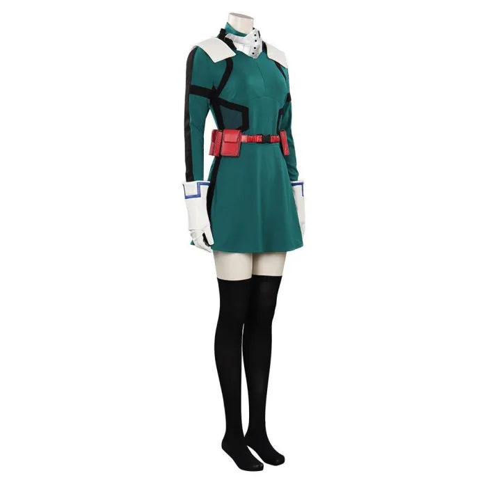 My Hero Academia Midoriya Izuku Women Dress Outfits Halloween Carnival Suit Cosplay Costume