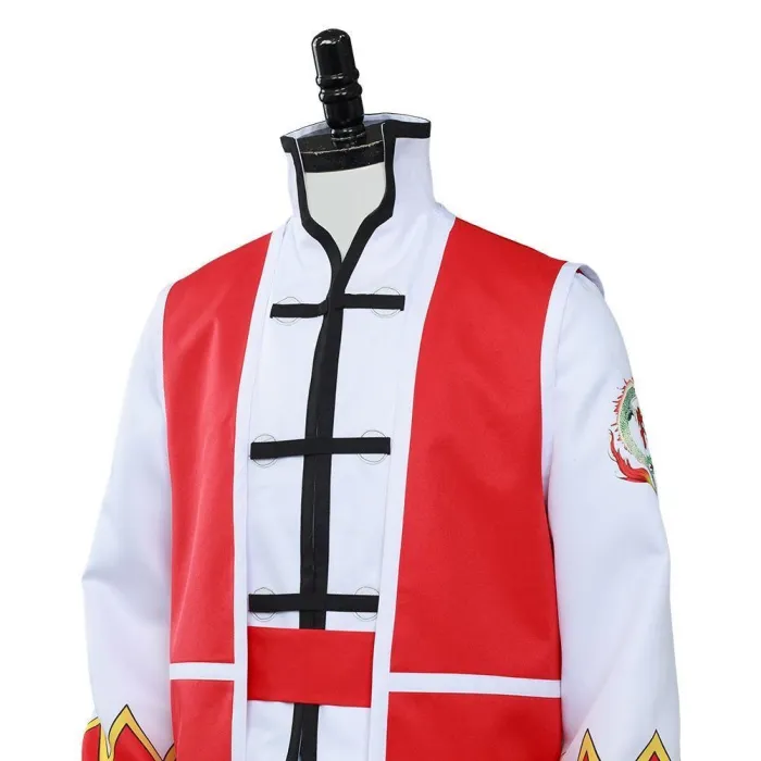 Cooking Master Boy/Chuuka Ichiban! Liu Maoxing Shirt Uniform Outfits Halloween Carnival Suit Cosplay Costume