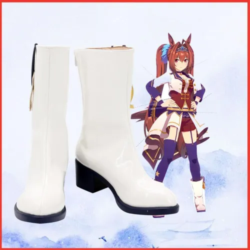 Pretty Derby Boots Halloween Costumes Accessory Custom Made Cosplay Shoes