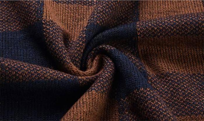 Winter Men'S Thick Warm Cardigan Knitted Sweater Plus Velvet
