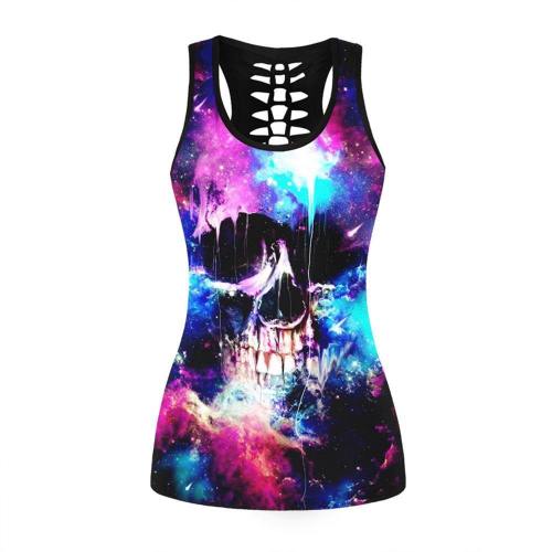 Skull Nebula Women Tank Top