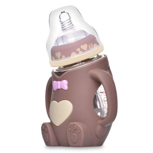 Baby Bear Glass Bottle