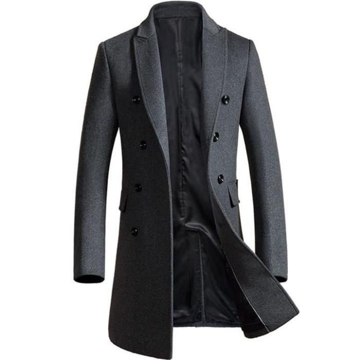 Men'S Thick Warm Luxury Business Casual Slim Jacket