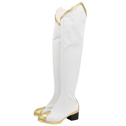 Genshin Impact Amber Boots Halloween Costumes Accessory Cosplay Shoes