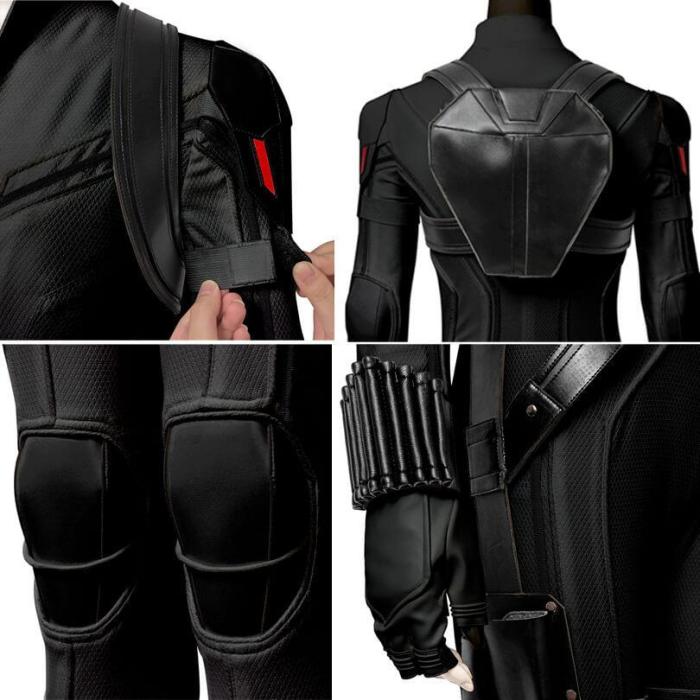 Black Widow  Natasha Romanoff Cosplay Costume Black Outfit Suit