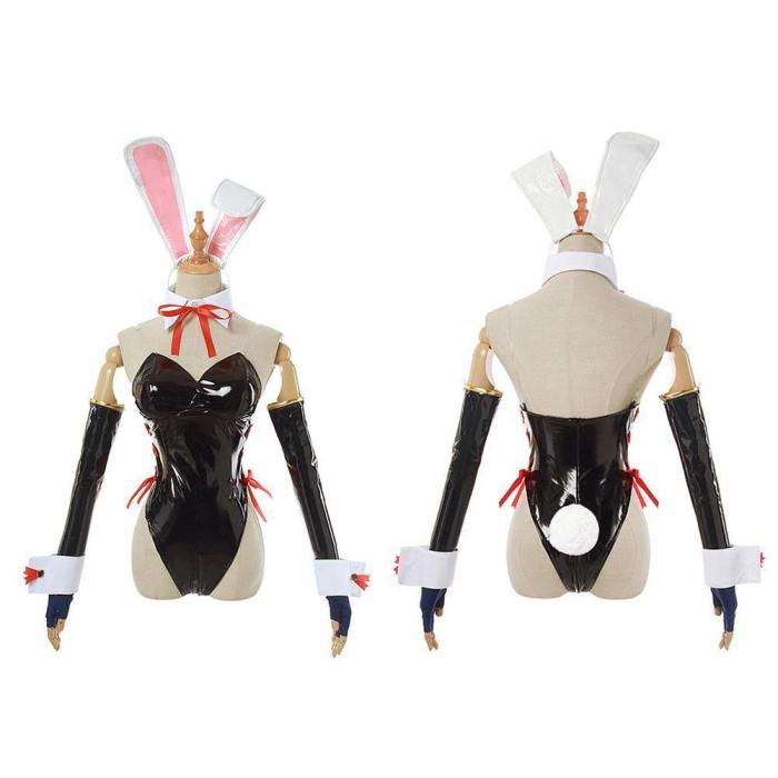 Konosuba: God‘S Blessing On This Wonderful World! Megumin Bunny Girl Jumpsuit Outfits Halloween Carnival Suit Cosplay Costume