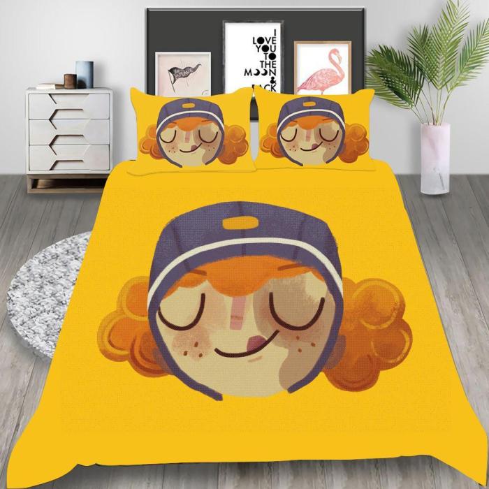 Game Knights And Bikes Cosplay Bedding Set Duvet Cover Pillowcases Halloween Home Decor